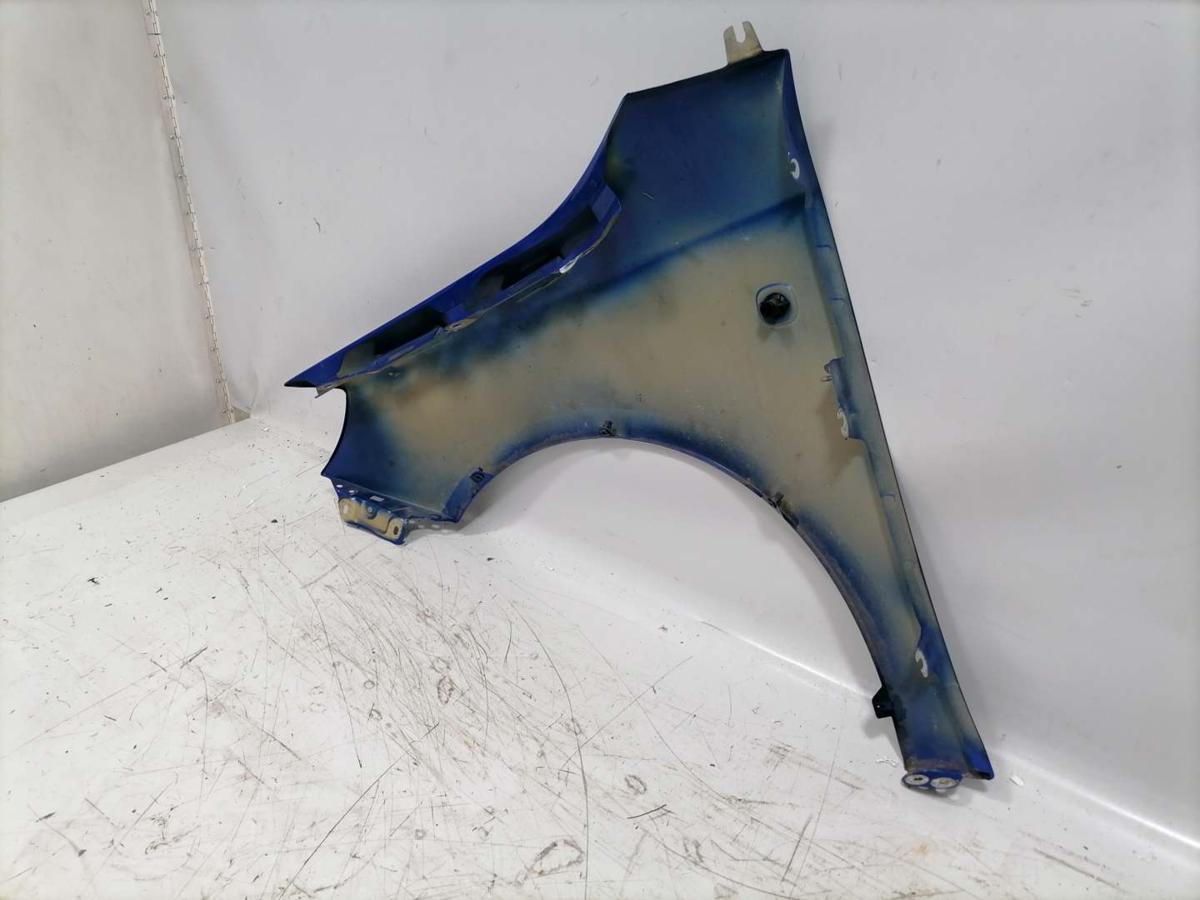 Skoda Fabia 2 5J original Kotflügel vorn rechts 4590 Dynamic Blau Bj.2009